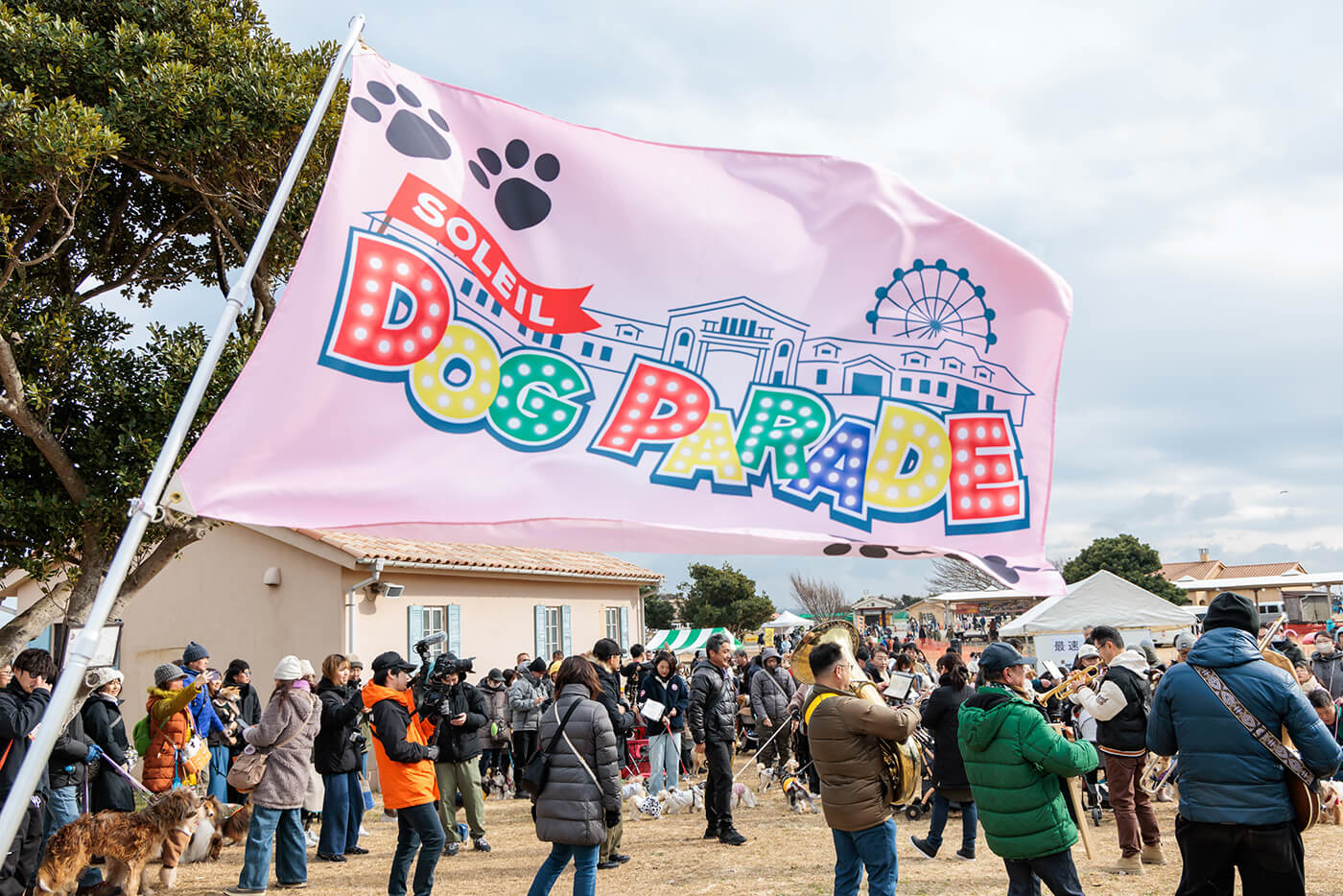 ドッグパレードの様子