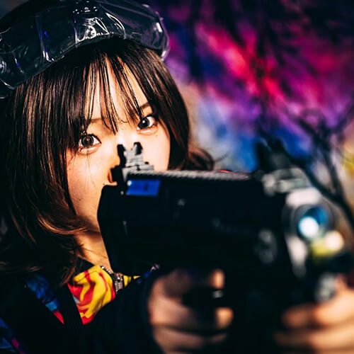 サバイバルゲーム「レーザータグ」